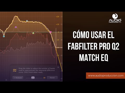 Cómo Usar El Fabfilter Pro Q2 EQ Match