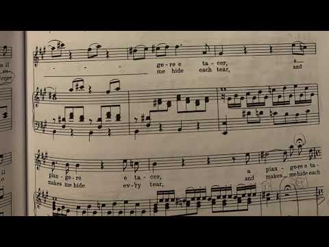 MOZART aria 12 of 21 ~ Vorrei spiegarvi, oh Dio! (practice tempo; for concert tempo see link)