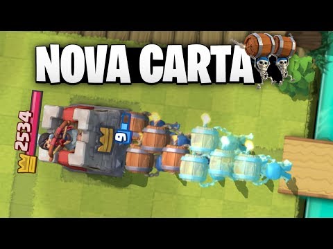 NOVA CARTA DA DANO EM TROPAS NO CLASH ROYALE?!