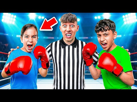 KLEINER JUNGE trifft JALAL im BOXRING!😱