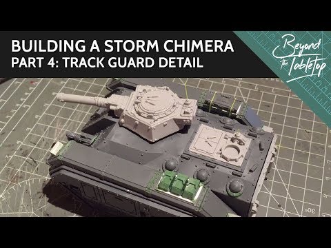 Building a Storm Chimera. Part 4: Track guard detail