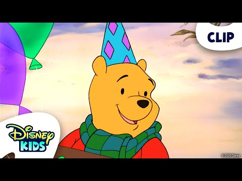 Pooh Year's Resolutions 🥳 | Winnie the Pooh: A Very Merry Pooh Year | @disneykids
