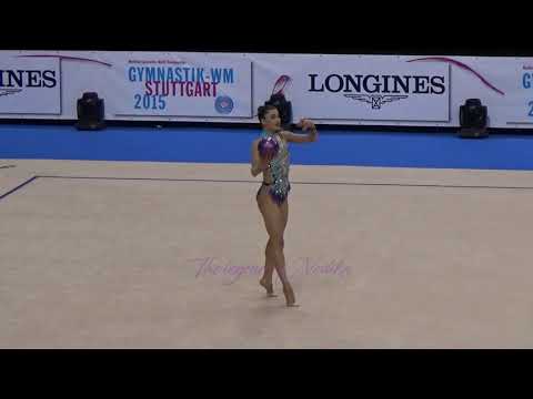 Danielle PRINCE (AUS) ball - 2015 Stuttgart worlds Qualifs