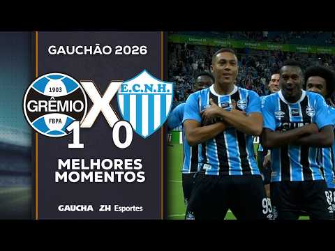 GRÊMIO 1x0 NOVO HAMBURGO | MELHORES MOMENTOS | QUARTAS DE FINAL DO GAUCHÃO | 07/02/26