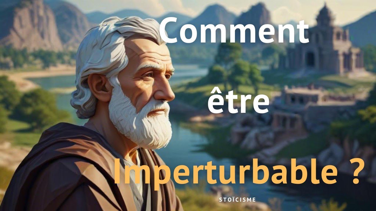 APPRENDRE A ETRE IMPERTURBABLE  | STOÏCISME