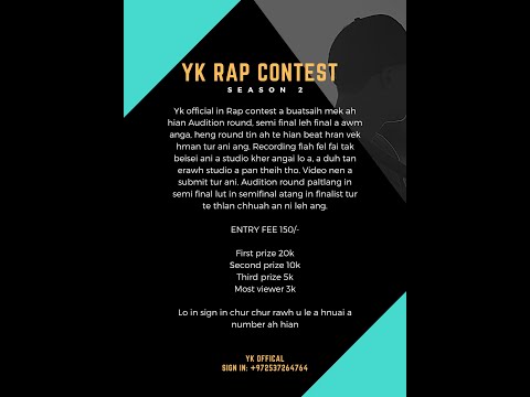 YK rap contest season 3 coming soon🔥🧨🔥