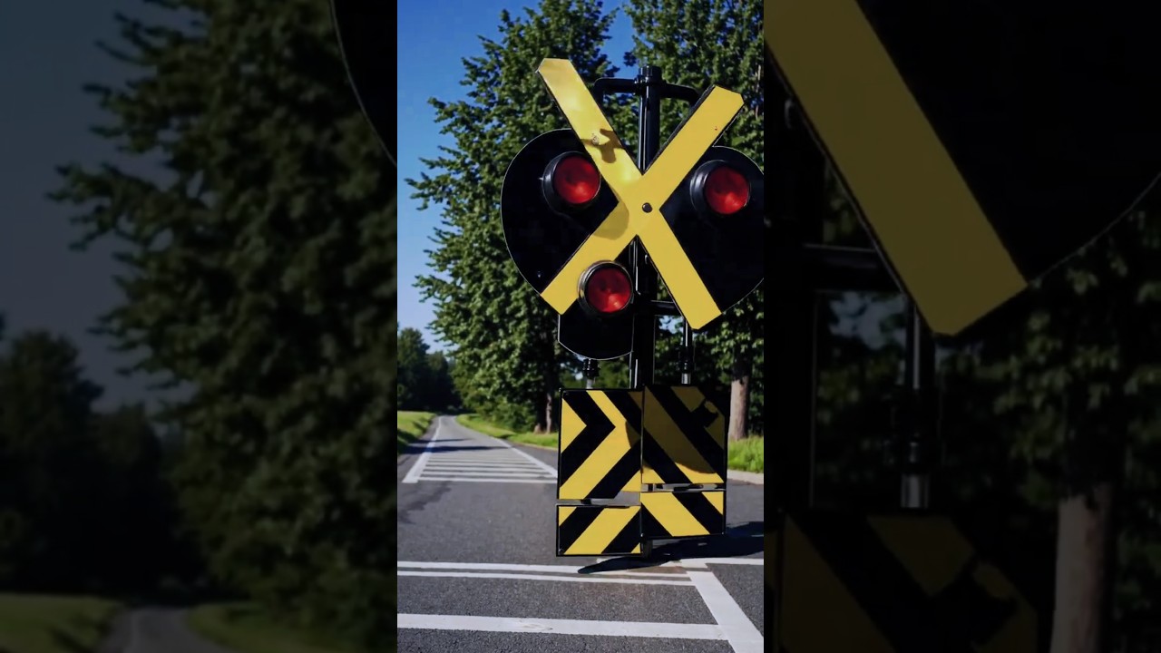何かを表現する踏切 #shorts