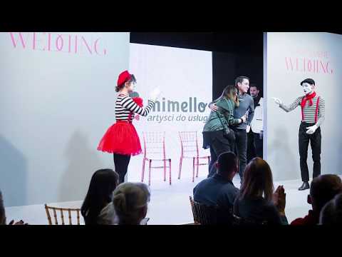 Występ na scenie - Mimowie Warszawa Mimello