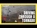 See It The Terrifying Moment A Car Drives Through Tennessee Tornado