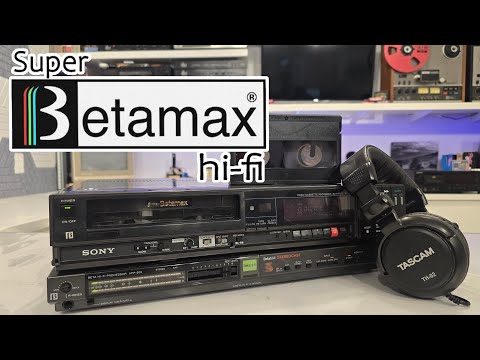 Sony SuperBeta HiFi - A Forgotten Pioneer in Home Audio and Video Recording #betamax #retrospective