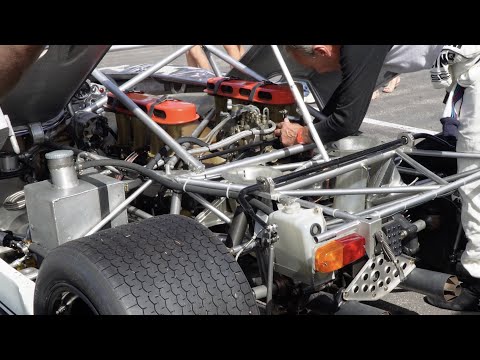 Porsche 908/03 Spyder 1971 - Warmup & Racing / Beautiful 3.0L  Flat-8 Sounds at Paul Ricard
