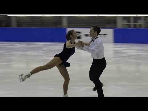 12. Santa Claus Cup 2018: Petra Csikos and Patrik Csikos (HUN) - ID Adv Nov Free Dance