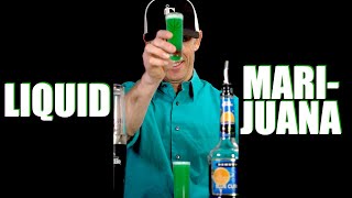 LIQUID MARIJUANA SHOT RECIPE (for two shots) #shorts