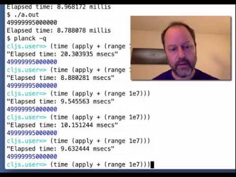 ClojureScript and optimized C