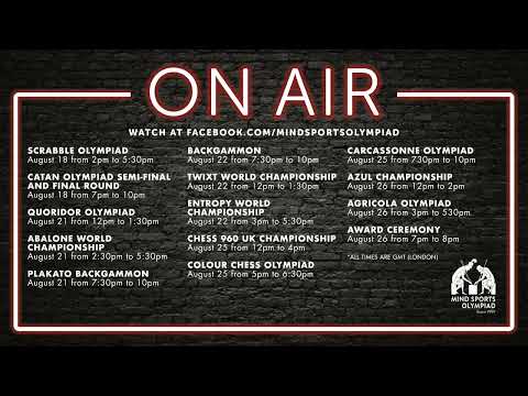 Mind Sports Olympiad 2019 - Plakoto Backgammon