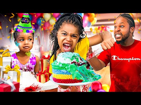 JEALOUS SIBLINGS RUIN SURPRISE BARBIE BIRTHDAY PARTY MOVIE 🥳 | LAIYFACE
