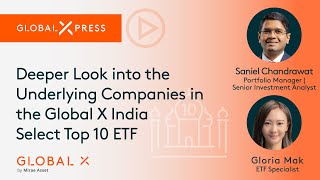 【Global Xpress】 Deeper Look into Underlying Companies of Global X India Select Top 10 ETF (3158)