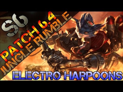 ► Patch 6.4 Rumble Jungle in Diamond Ranked! Holy Sh*t he's so strong...