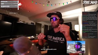 LIVE - Finally getting SNOW! Utah opening days & chill..
