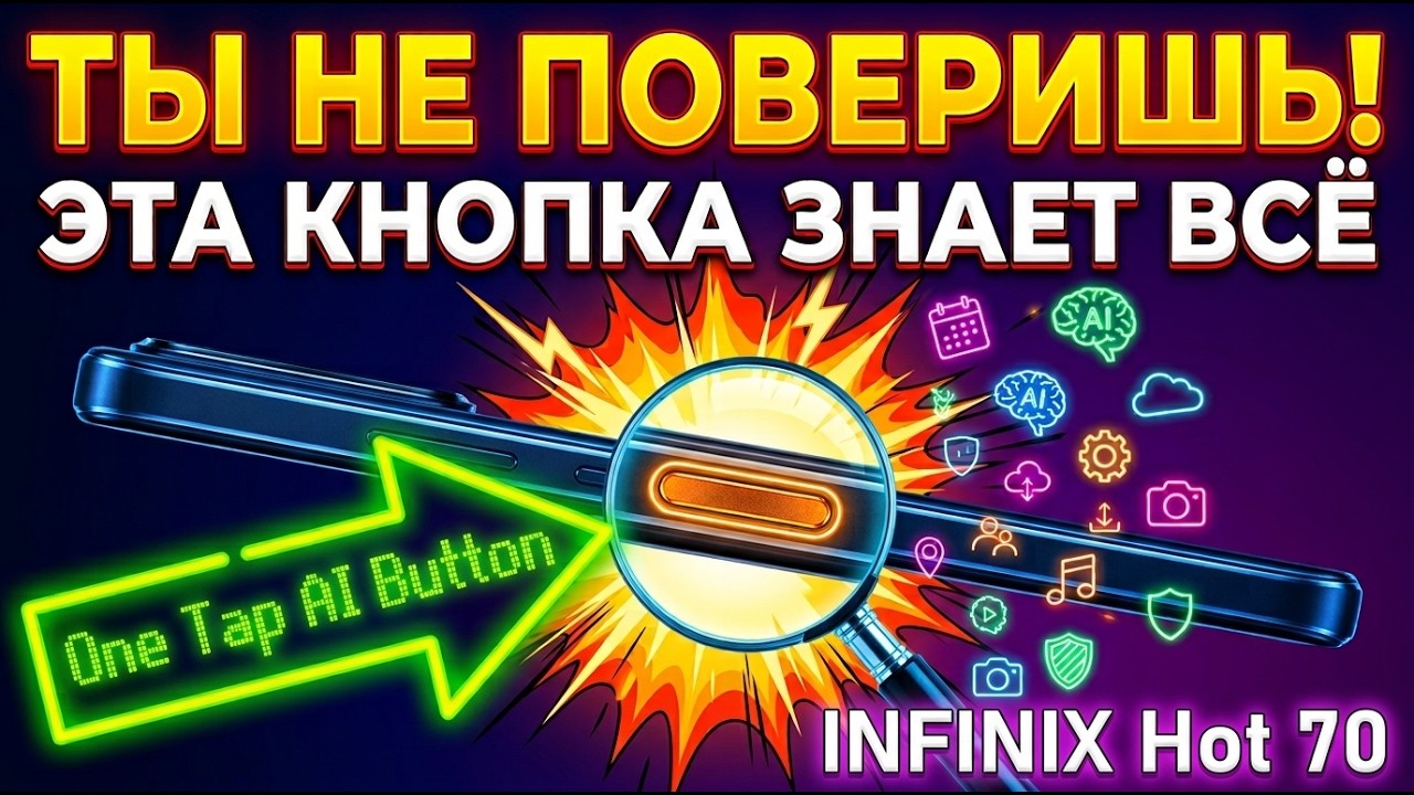 ЭТА КНОПКА ЗНАЕТ ВСЕ! СЕКРЕТНЫЕ ФУНКЦИИ INFINIX HOT 70