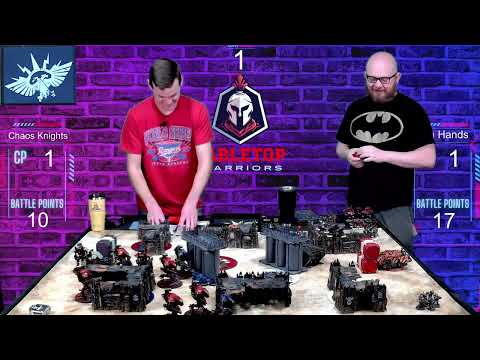 Chaos Knights vs Iron Hands - 10th Edition Warhammer 40K Battle Report #warhammer40k