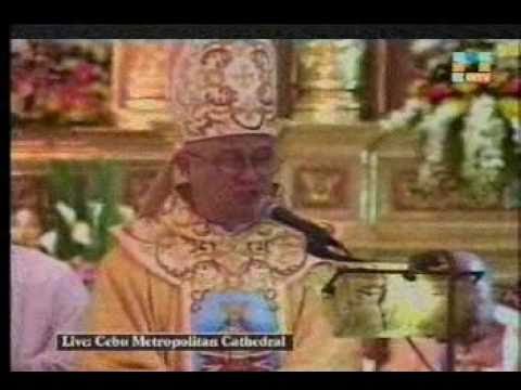 Speech of Archbishop Jose S Palma during his installation as the 4th Archbishop of Cebu CCTN