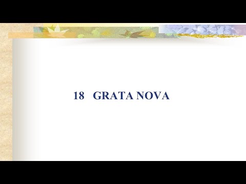 Harpa Cristã 018 - Grata Nova