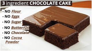 great chocolate cake with cake mix