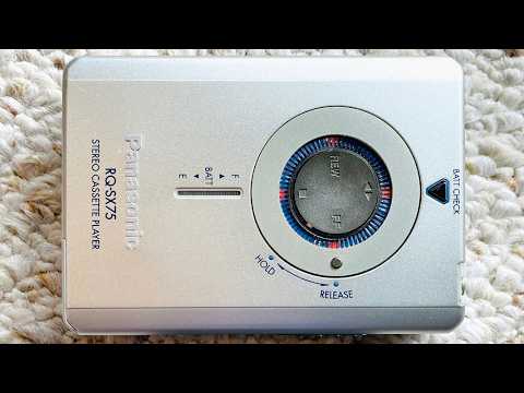 [RARE] PANASONIC SX75 Walkman Cassette Player, EX Silver ! Running ! image 10