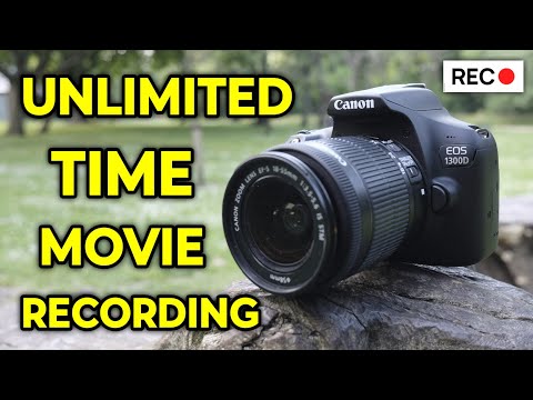 DSLR Video Recording Time Limit 🔥 Remove DSLR Recording Time Limit | DSLR Video Settings