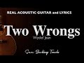 Two Wrongs Wyclef Jean Acoustic Karaoke