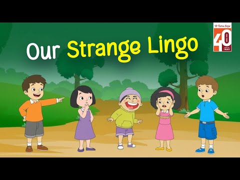 Our Strange Lingo | Ratna Sagar | English Story Animated