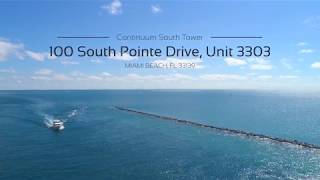 For SALE at Continuum South Beach | Large 3 Bedroom unit with amazing views