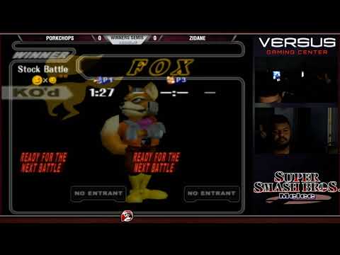 Versus Weekly 08/20/17 - Winners Semis - VS PPG PorkChops (Falco) vs Zidane (Fox) - Melee