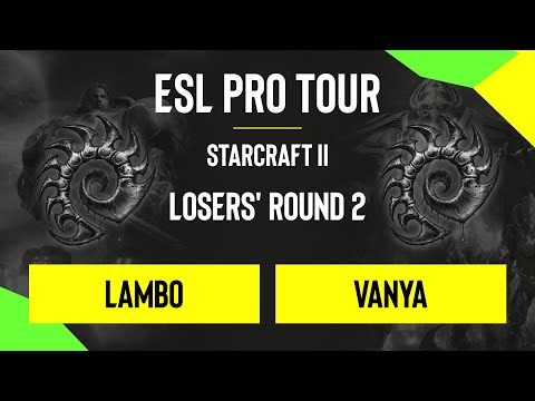 SC2 - Lambo vs. Vanya - DH SC2 Masters - Summer 2020 - Losers' Round 2 - EU