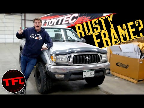 Oh No - Did We Buy A Toyota Tacoma With A Rotten Frame? We Find Out - Baby Yota Ep.5