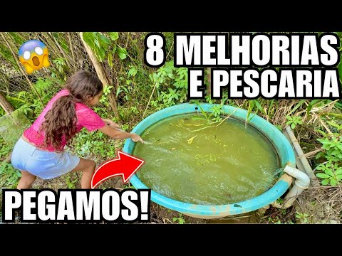 Fishing with Lara and 8 Crafting Improvements | Birds Recreate