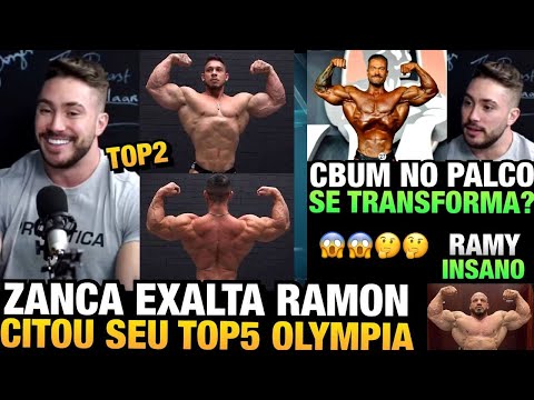 ZANCA DIZ QUE RAMON É MUITO IMPRESSIONANTE E EXALTA SEU SHAPE - BIG RAMY SHAPE ATUAL INSANO