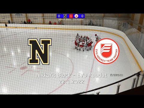 Nikkarit Black - EVU Ruudut  22.1.2022  U13 (AA)