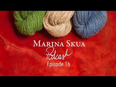 Marina Skua Podcast Ep. 16 – Halo mitts, velvet trousers, new books and making pasta