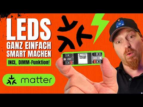 LEDs smart machen – dank MATTER in jedes Smart Home, mit dem BOBY DIM-MODUL + GIVEWAY