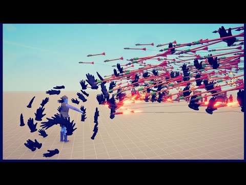 DARK PEASANT vs 20x All RANGED UNITS - Totally accurate battle simulator TABS