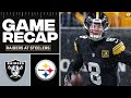 Steelers SCORE Last Minute Touchdown To Beat Raiders & Remain In Playoff Picture I FULL GAME RECAP