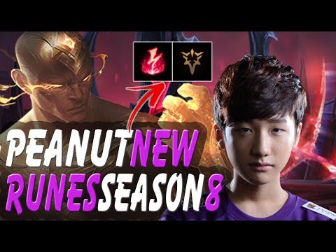 SKT T1 Peanut Lee Sin Jungle - Korea LoL Highlights