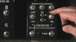 Video thumbnail for Demo: Electronic Audio Experiments Longsword v2 by Brendan Sloan