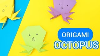 How to Make a Paper Octopus | Easy Origami Sea Animal for Kids