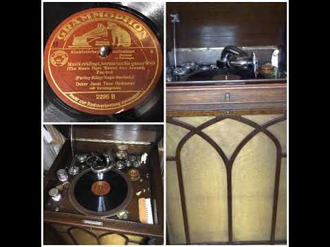 Oscar Joost Tanz Orchester: Musik erklingt, herum um die ganze Welt 1935 (Grammophon 2296 b)