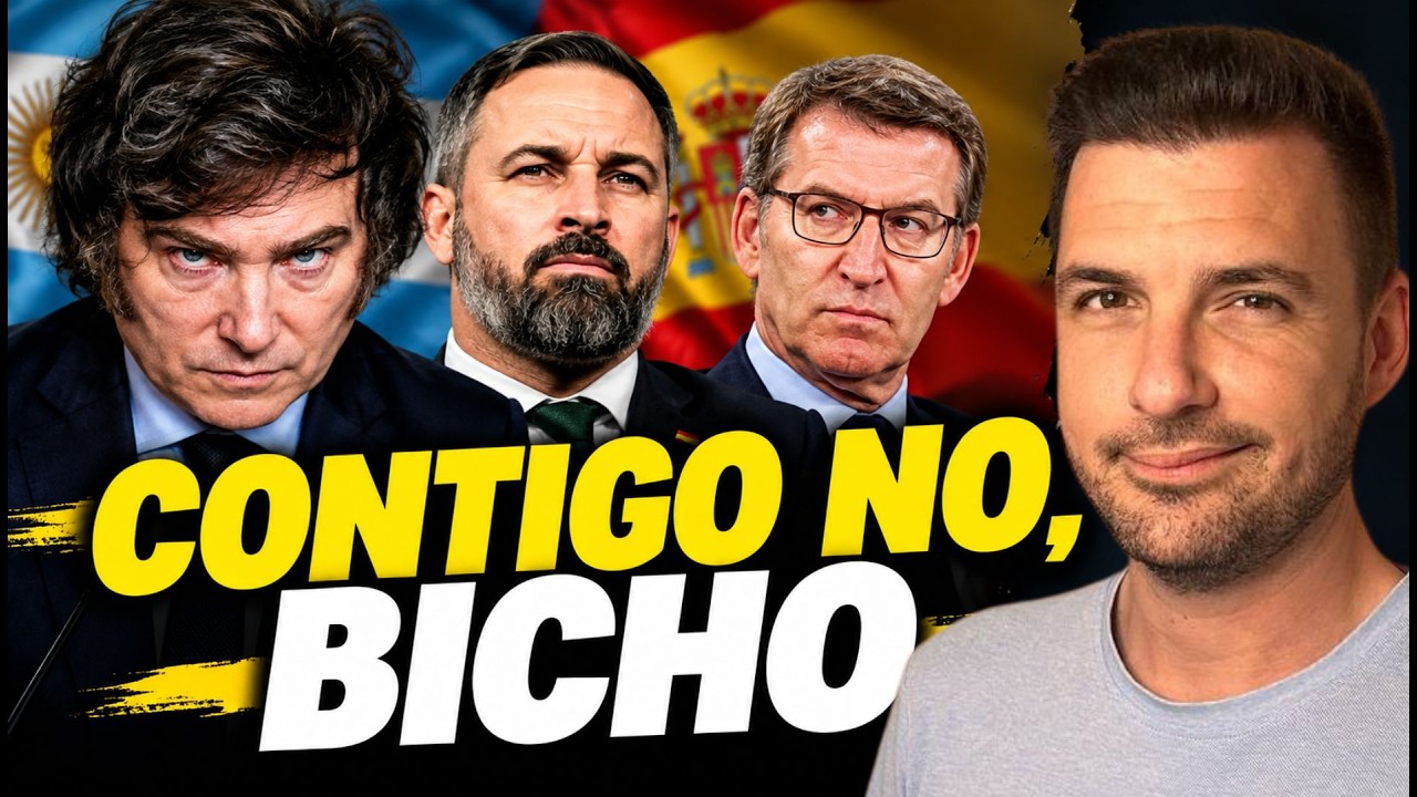 💣El MOTIVO por el que la derecha española no quiere reunirse con MILEI: El desastre en Argentina‼️