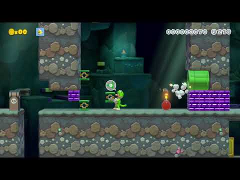 1-2 Bombs bomben verprick by JesperKall - Super Mario Maker 2 - No Commentary 1ca 1cb 022020