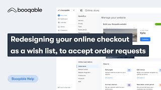 Redesigning your online checkout as a wish list, to accept order requests